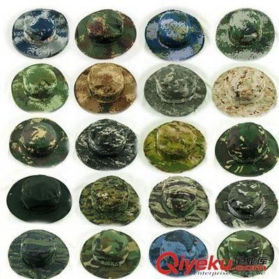 叢林迷彩，戶外風(fēng)尚 武漢雙龍服裝輔料經(jīng)營部專業(yè)提供多功能迷彩漁夫帽